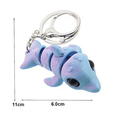 Fidget Sensory Dolphin Keychain