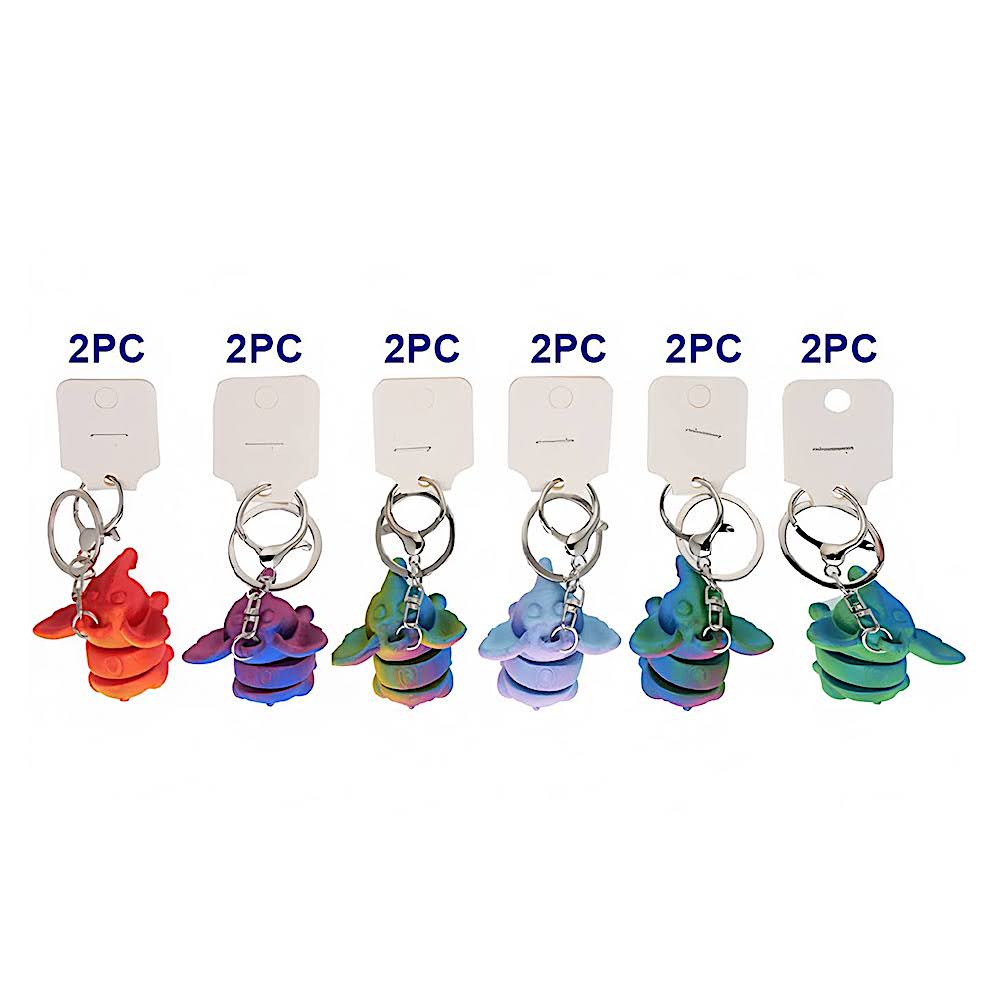 Fidget Sensory Elephant Keychain