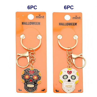 Day Of The Dead Calavera Keychain