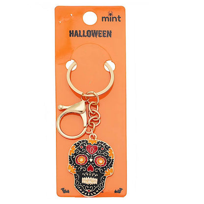 Day Of The Dead Calavera Keychain