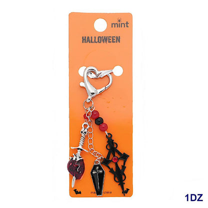 Halloween Vampire Charm Keychain