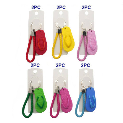 Foam Flip Flop Sandals Keychain