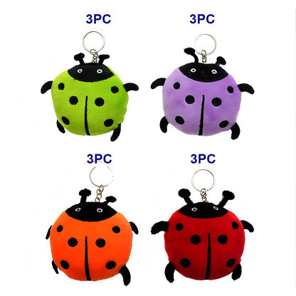 Ladybug Plushie Keychain