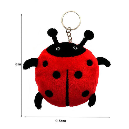 Ladybug Plushie Keychain