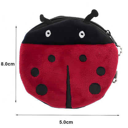 Ladybug Keychain Pouch