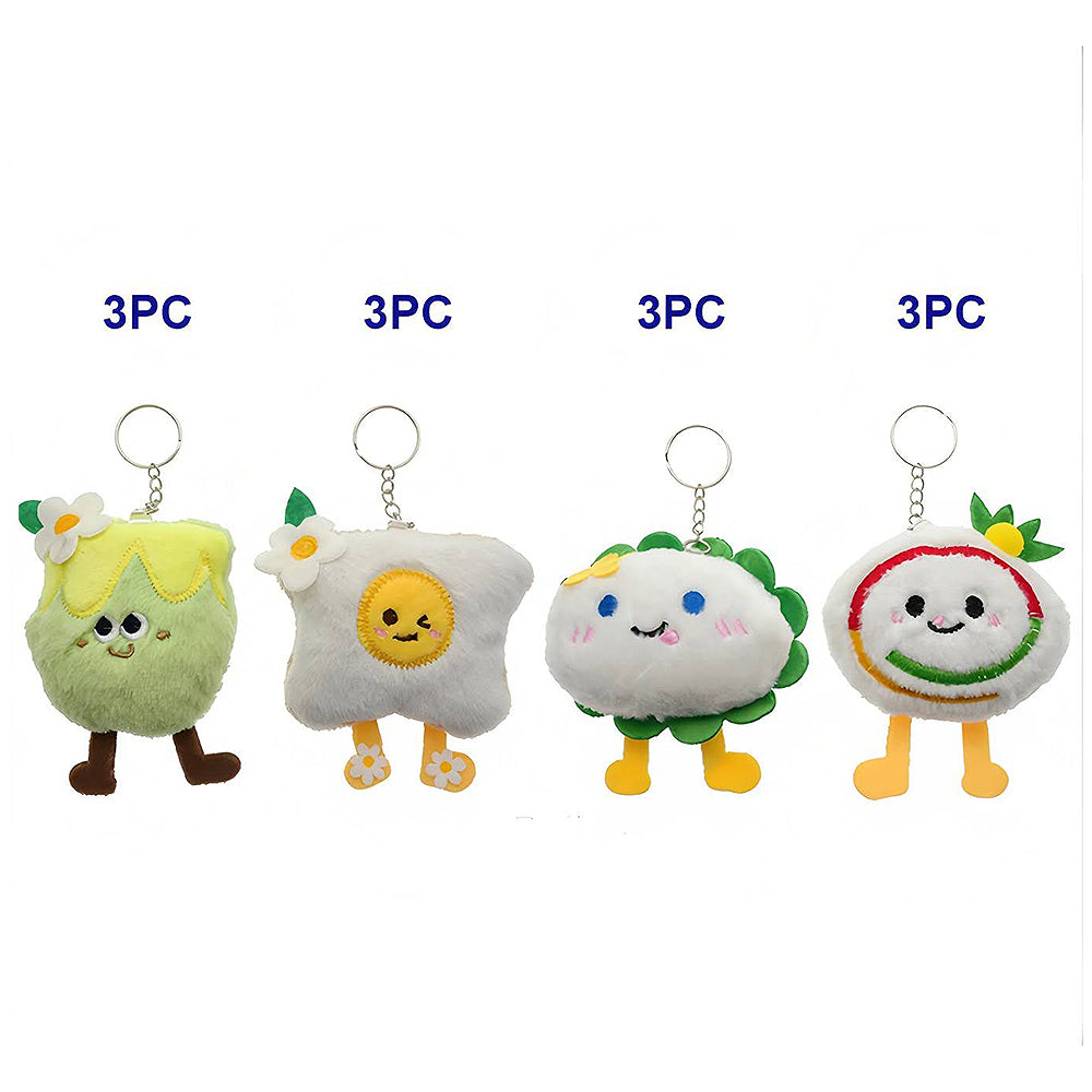 Cute Nature Sprite Plushie Keychain