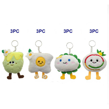 Cute Nature Sprite Plushie Keychain