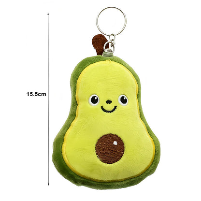 Cute Fruits Plushie Keychain