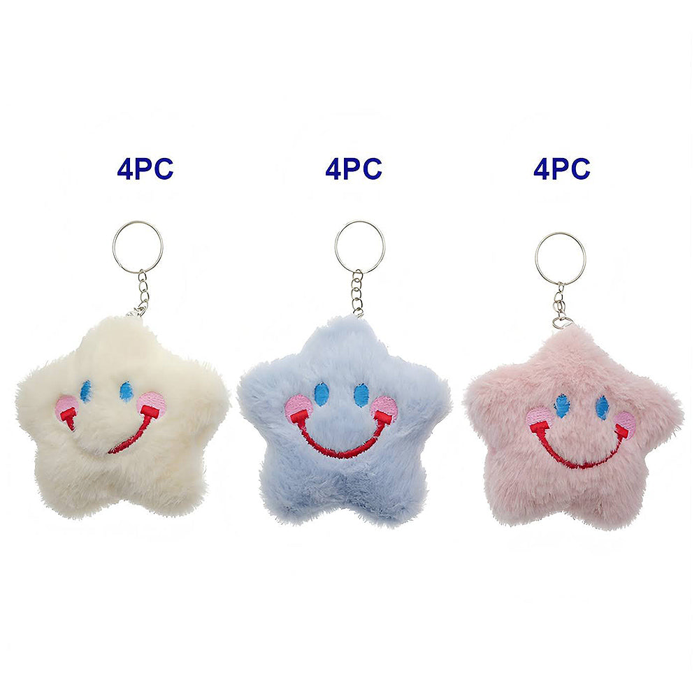Cute Star Plushie Keychain