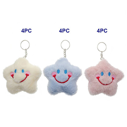 Cute Star Plushie Keychain