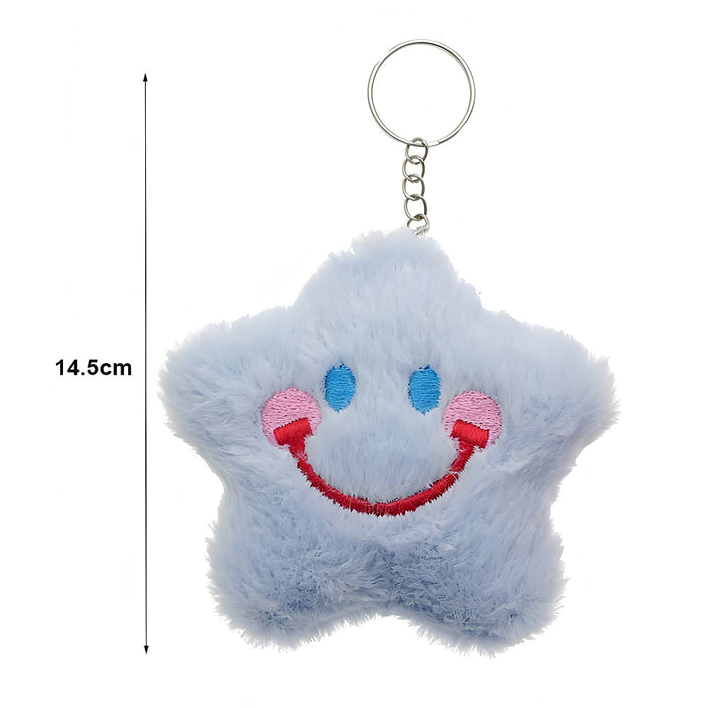 Cute Star Plushie Keychain