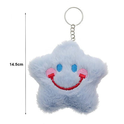 Cute Star Plushie Keychain