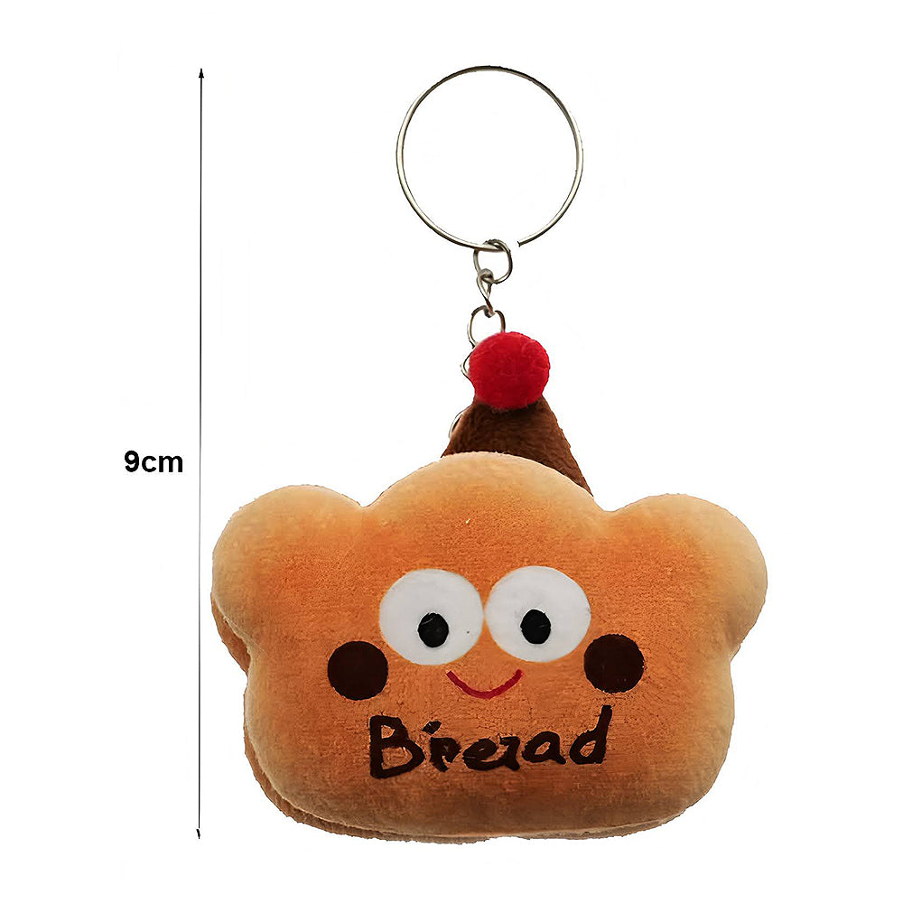 Cute Pastries Plushie Keychain