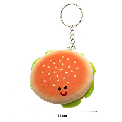 Cute Assorted Bread Plushie Keychain