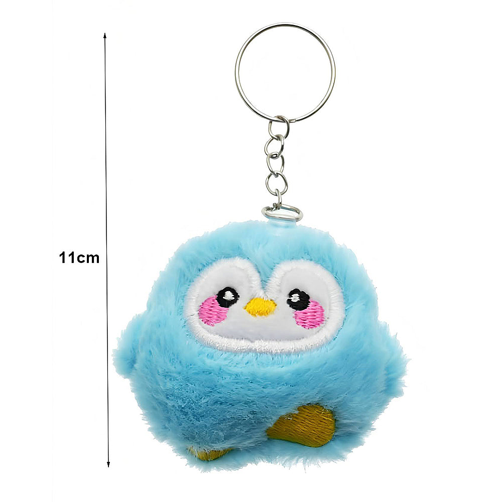 Cute Penguin Plushie Keychain