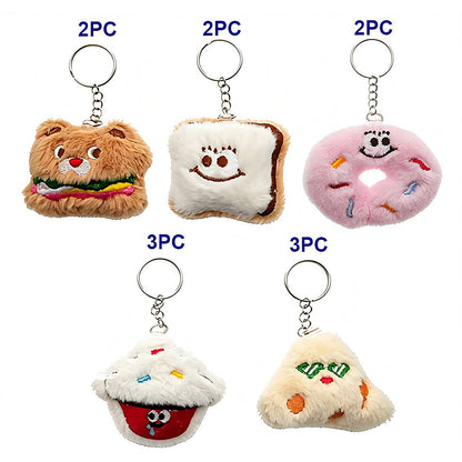 Cute Desserts Plushie Keychain