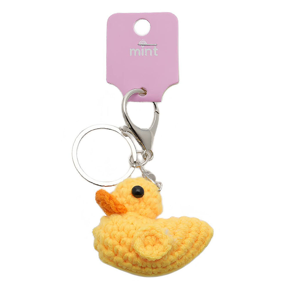 Crochet Duckling Keychain