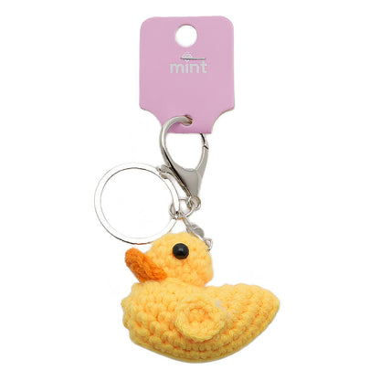 Crochet Duckling Keychain