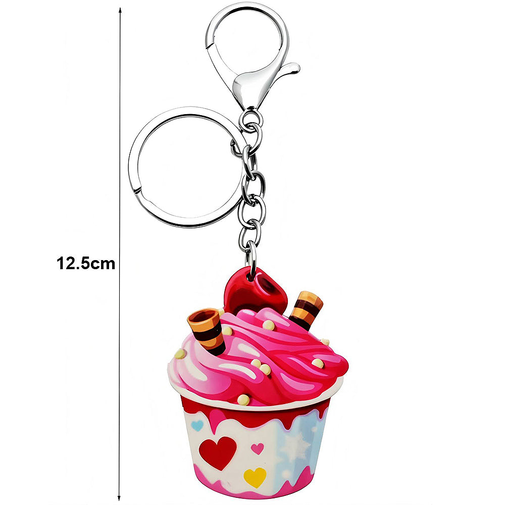 Assorted Desserts Keychain