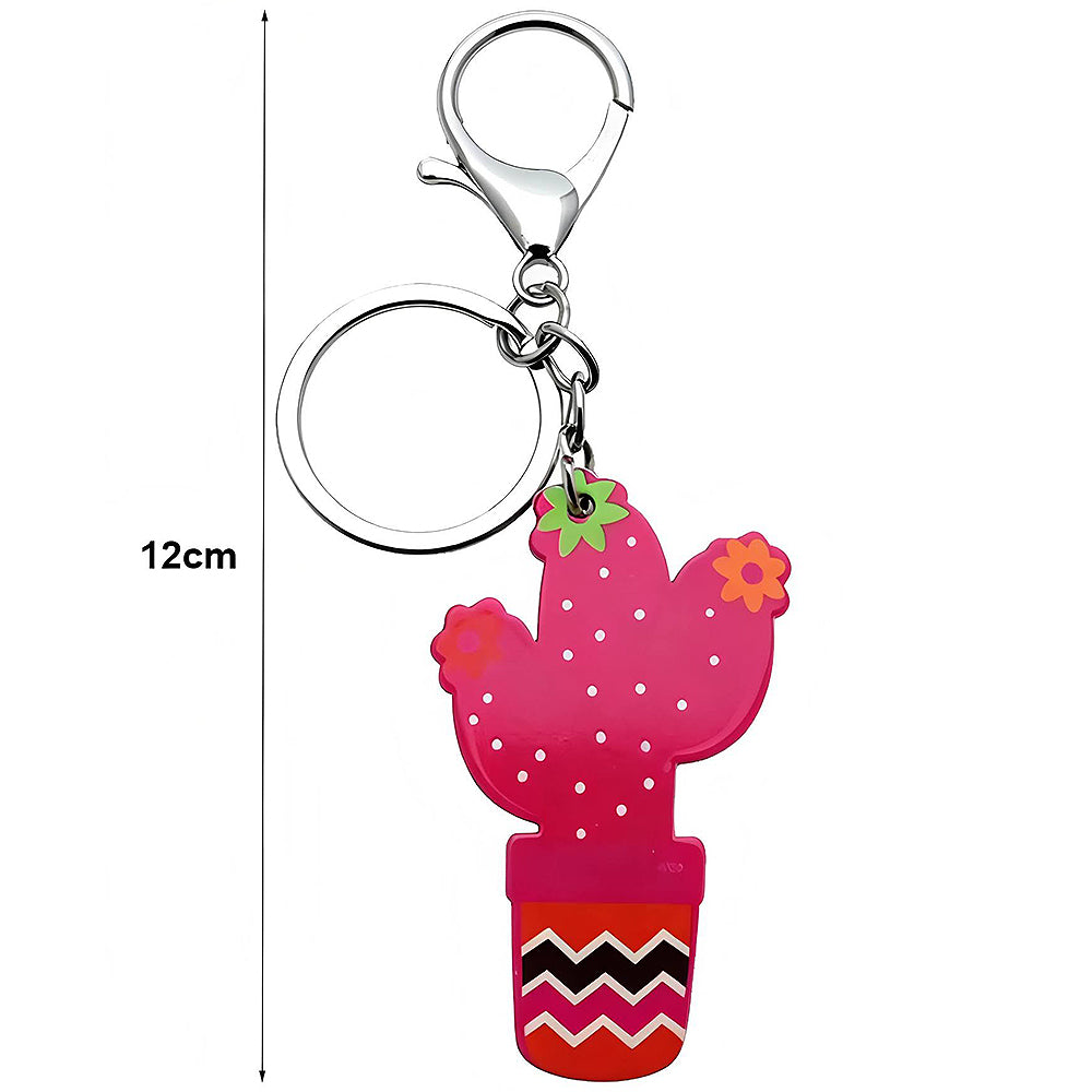 Assorted Cacti Keychain