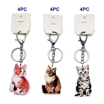 Assorted Kittens Keychain