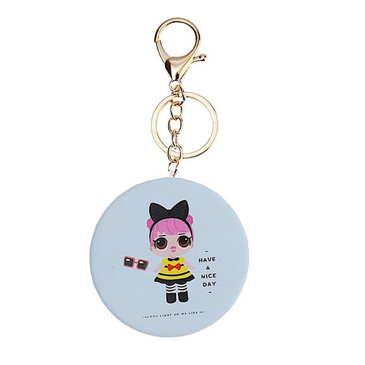 JK38391 - Doll Mirror Keychain