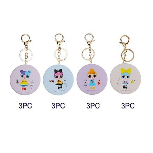 JK38391 - Doll Mirror Keychain