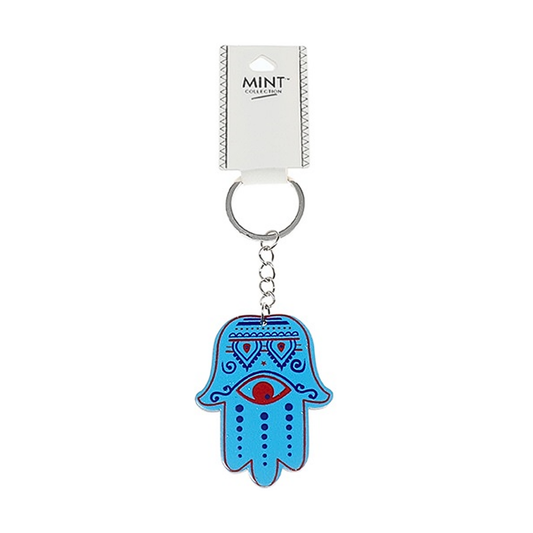 JK39584 - Hamsa Hand Art Keychain