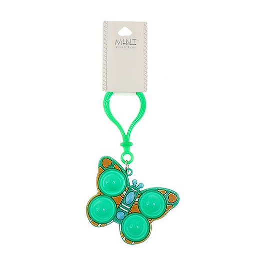 JK39667-Butterfly Pop Fidget Keychain