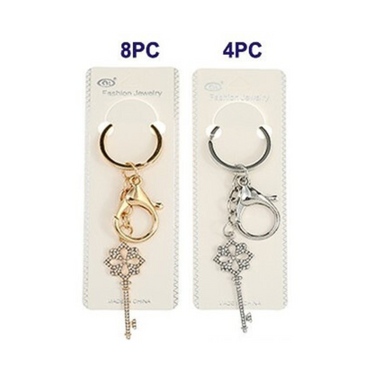 JK40555-Rhinestone Key Keychain