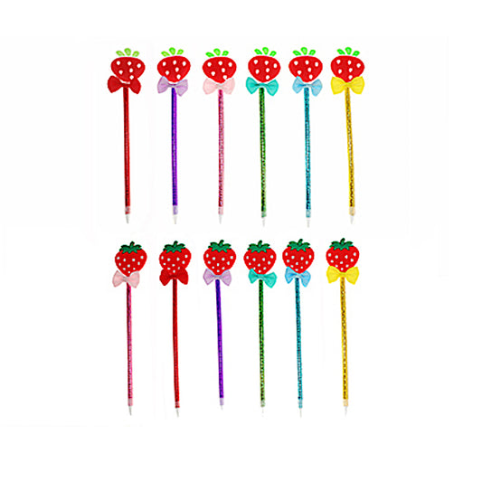 12 PCS Strawberry Pen