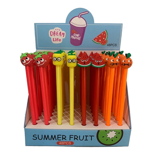 48 PCS Silly Fruit Pen