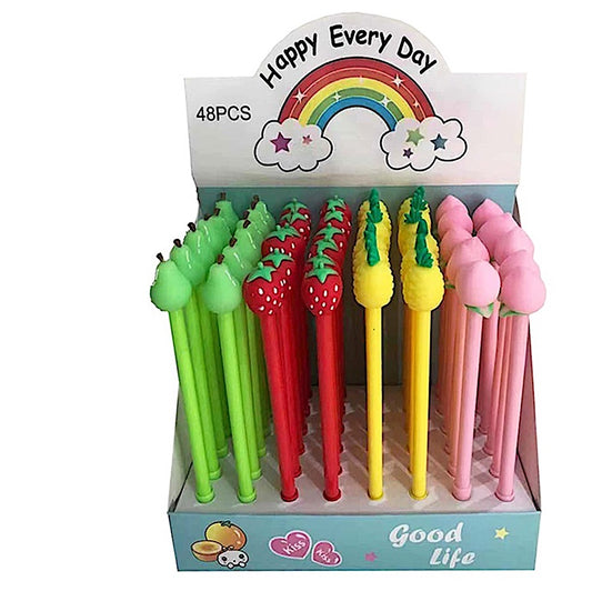 48 PCS Fruit Pen