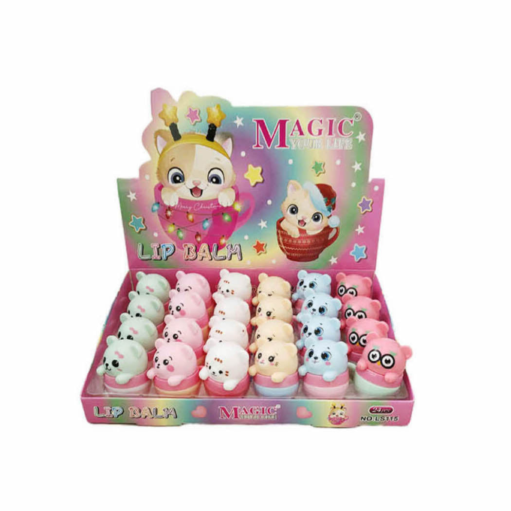 LB1444 - Teddy Bear Lip Balm