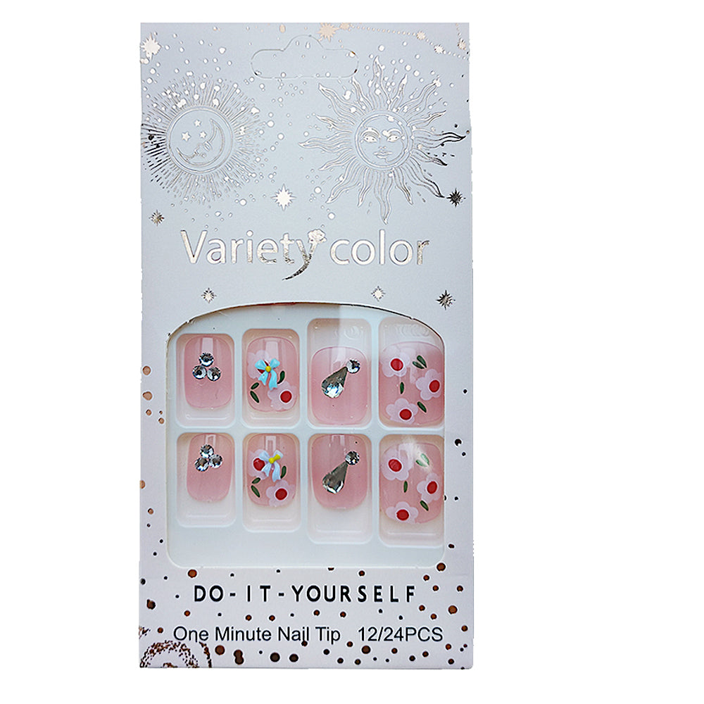 NA108 - Short Art Press On Nails