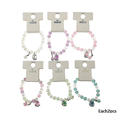 Star Charm Bead Stretch Bracelet