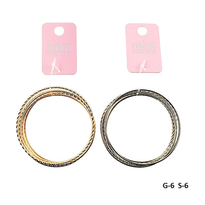 Twist & Flat Bangle Bracelet