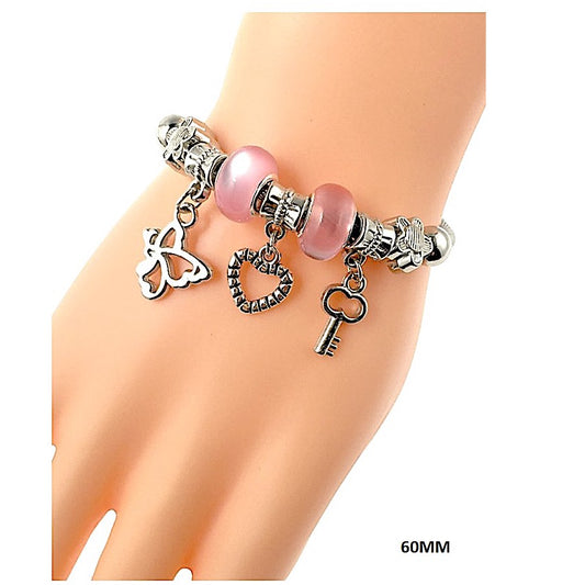 SB155 - Heart Charm Bracelet