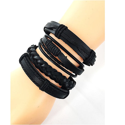 Assorted Adjustable Leather Bracelet