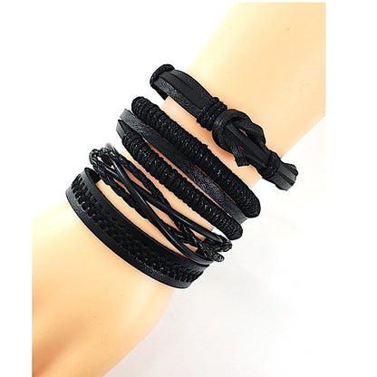 Assorted Adjustable Leather Bracelet