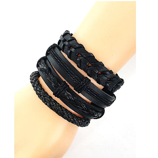 Assorted Adjustable Leather Bracelet