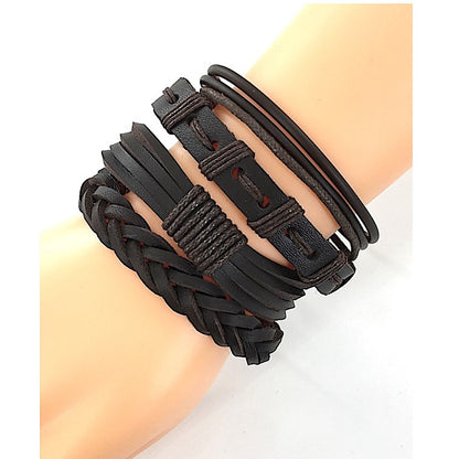 Assorted Adjustable Leather Bracelet