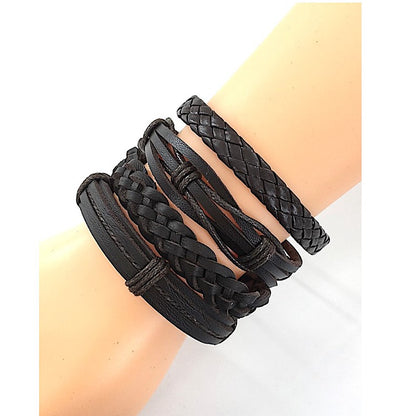 Assorted Adjustable Leather Bracelet