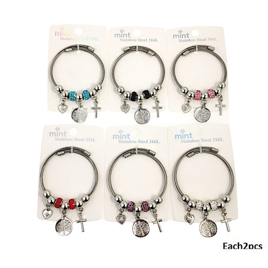 SB256 - Tree Of Life Charm Bracelet