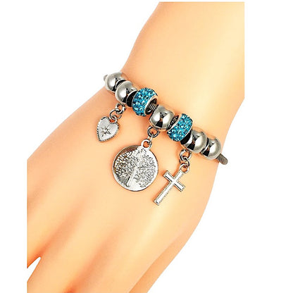 SB256 - Tree Of Life Charm Bracelet