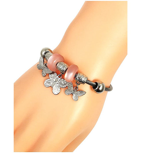 SB259 - Butterfly Charm Bracelet