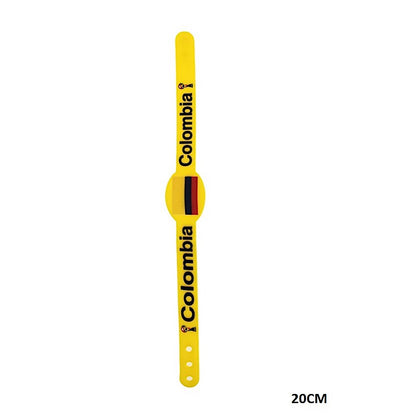 Columbia Sports Fan Adjustable Silicone Wristband