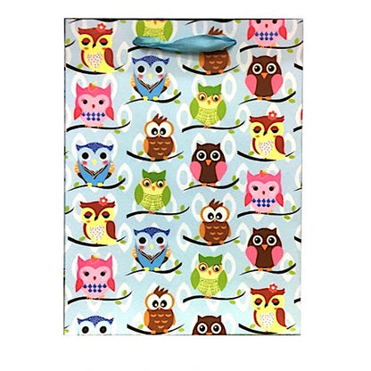 SK011M - Medium Owl Gift Bags