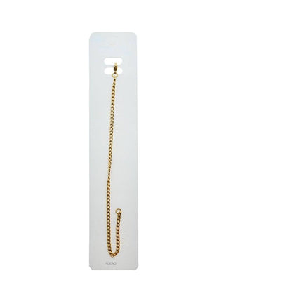 Stainless Steel 8MM Gold Chain Bracelet