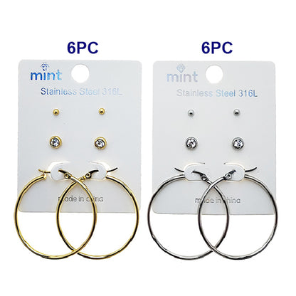 TE2119 - Stainless Steel Hoop Set